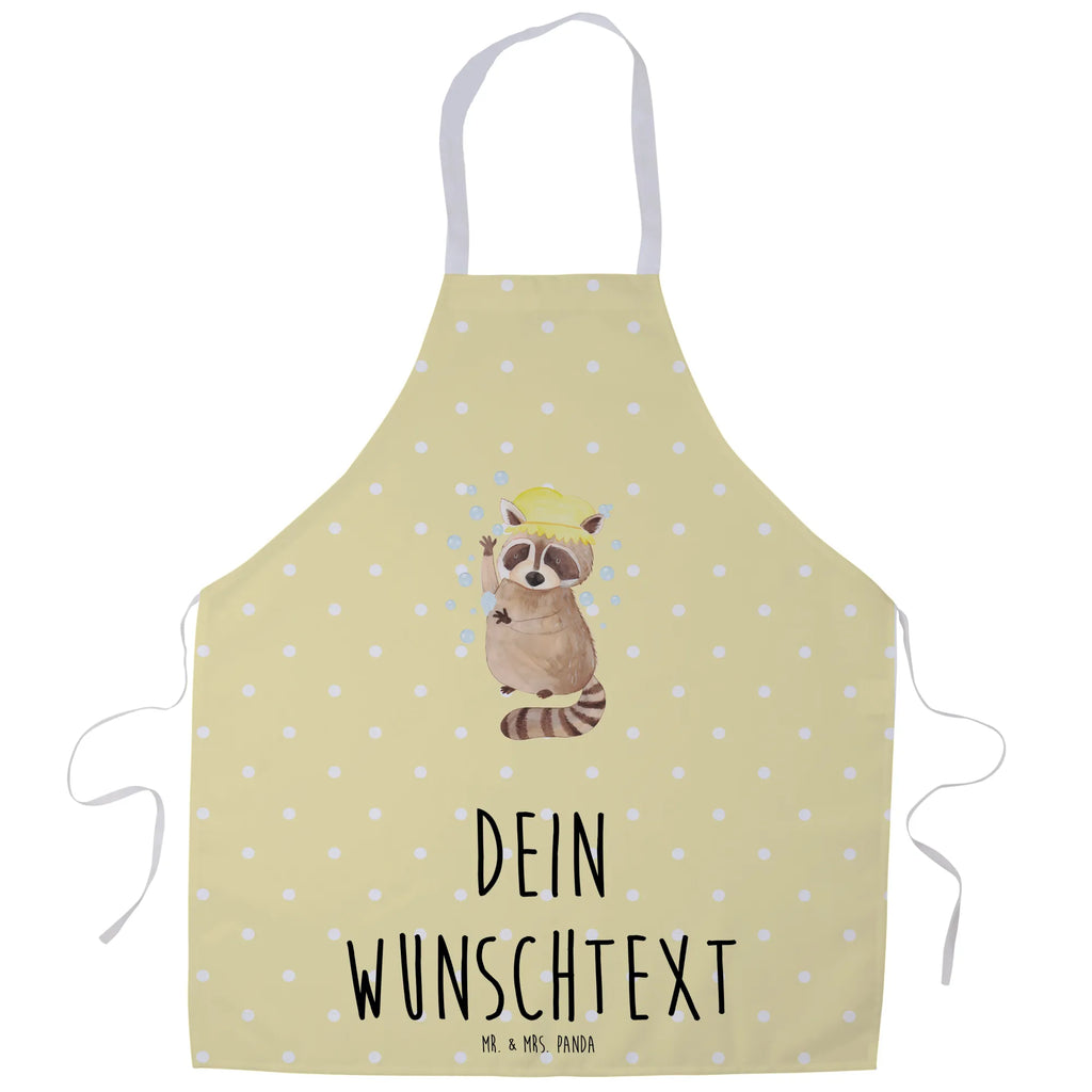 Spersonalizowany fartuch kuchenny Szop pracz Motywy zwierzęce, dobra energia, zabawne powiedzonka, zwierzęta