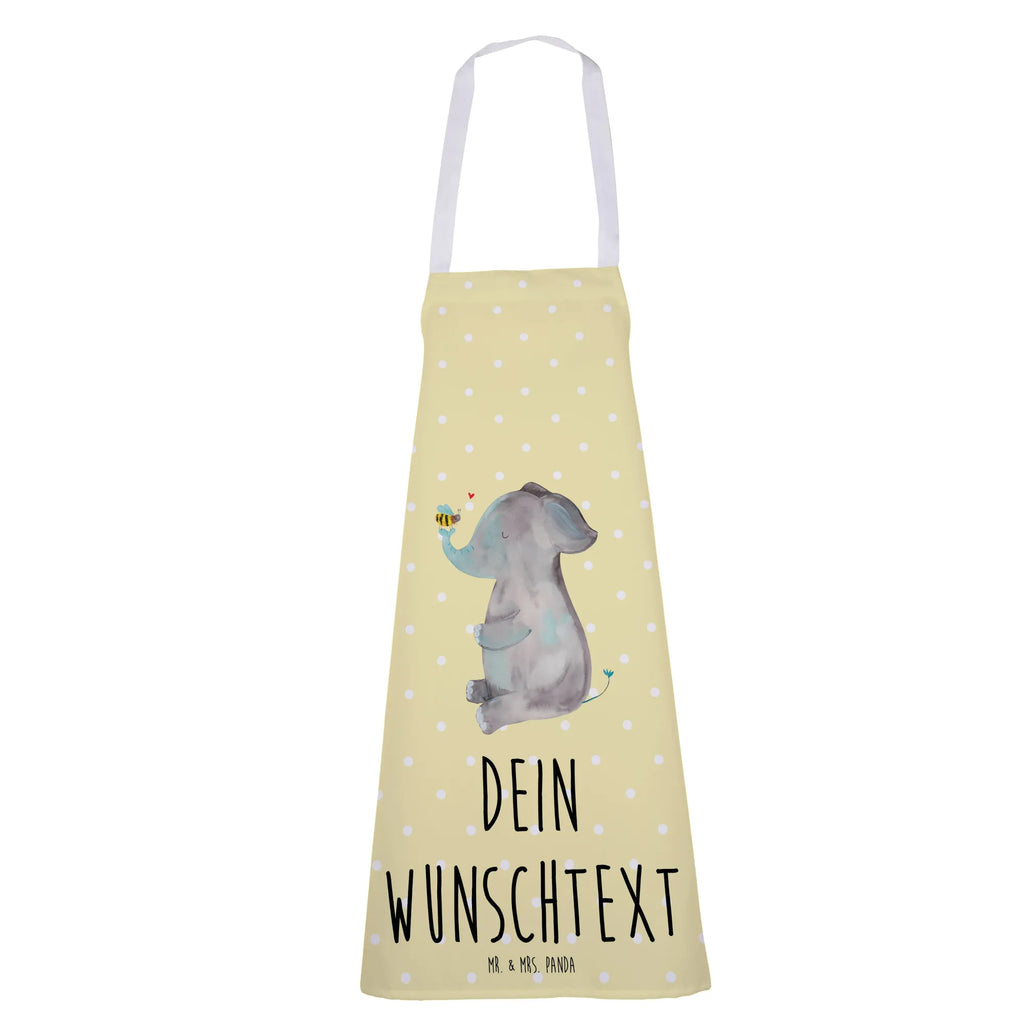 Personalized Cooking Apron elephant bee small animals, cute, funny, cute animal motives, hand drawn, small world, funny sayings, good mood, happy, gifts, gift ideas, special gifts, animal lover, card, marriage proposal, elephant, anniversary, love saying, love gift, love, bee, wedding gift, proof of love