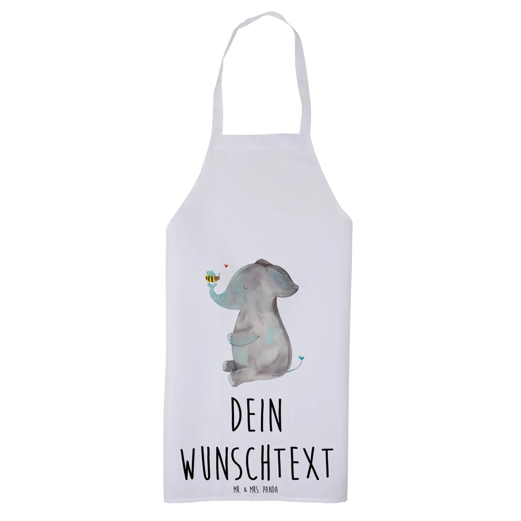 Personalized Cooking Apron elephant bee small animals, cute, funny, cute animal motives, hand drawn, small world, funny sayings, good mood, happy, gifts, gift ideas, special gifts, animal lover, card, marriage proposal, elephant, anniversary, love saying, love gift, love, bee, wedding gift, proof of love