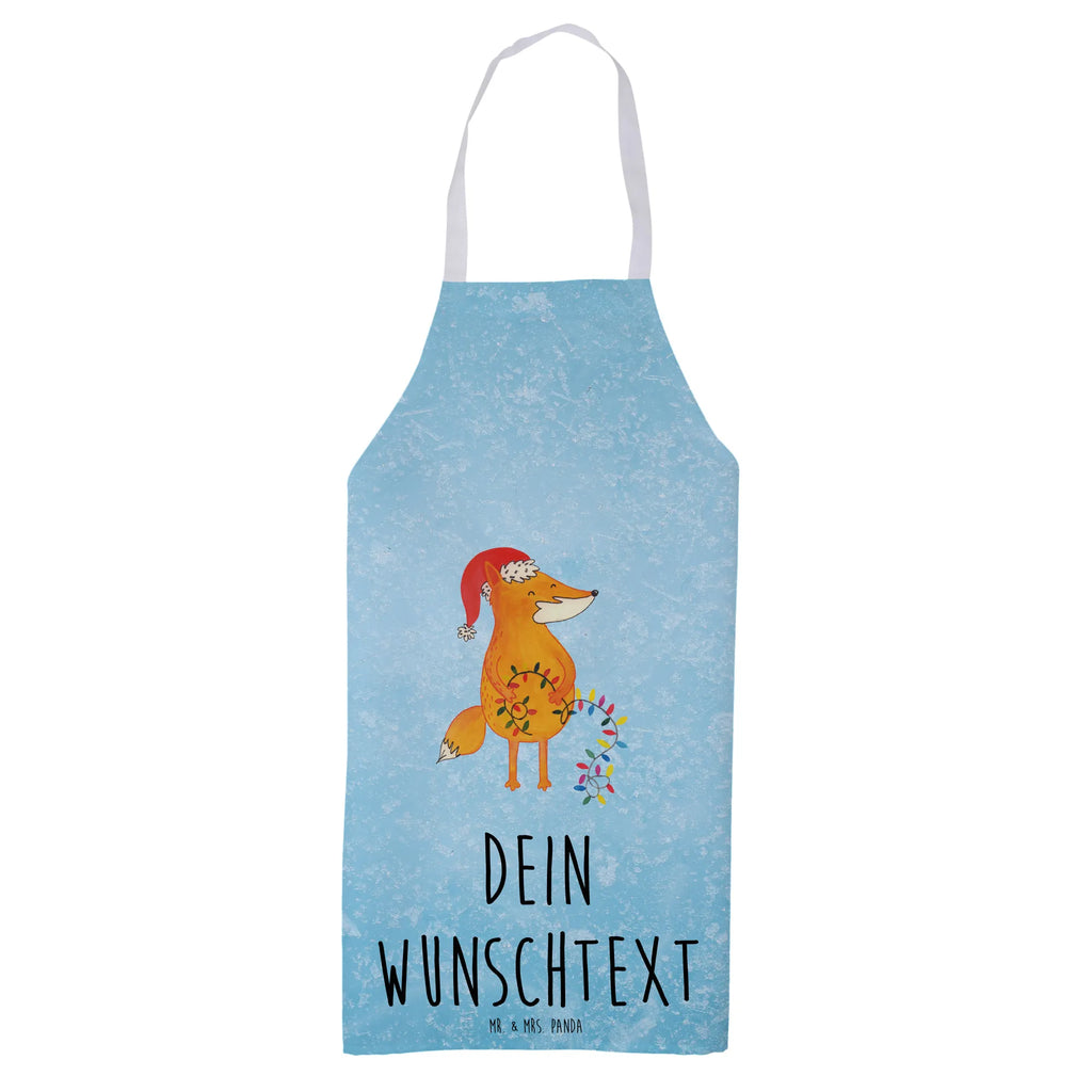 Personalized Cooking Apron Fox Christmas Winter, Christmas, Christmas time, snow, Christmas Eve, Santa Claus, Fox, Foxes, Gift Christmas, Saying beautiful
