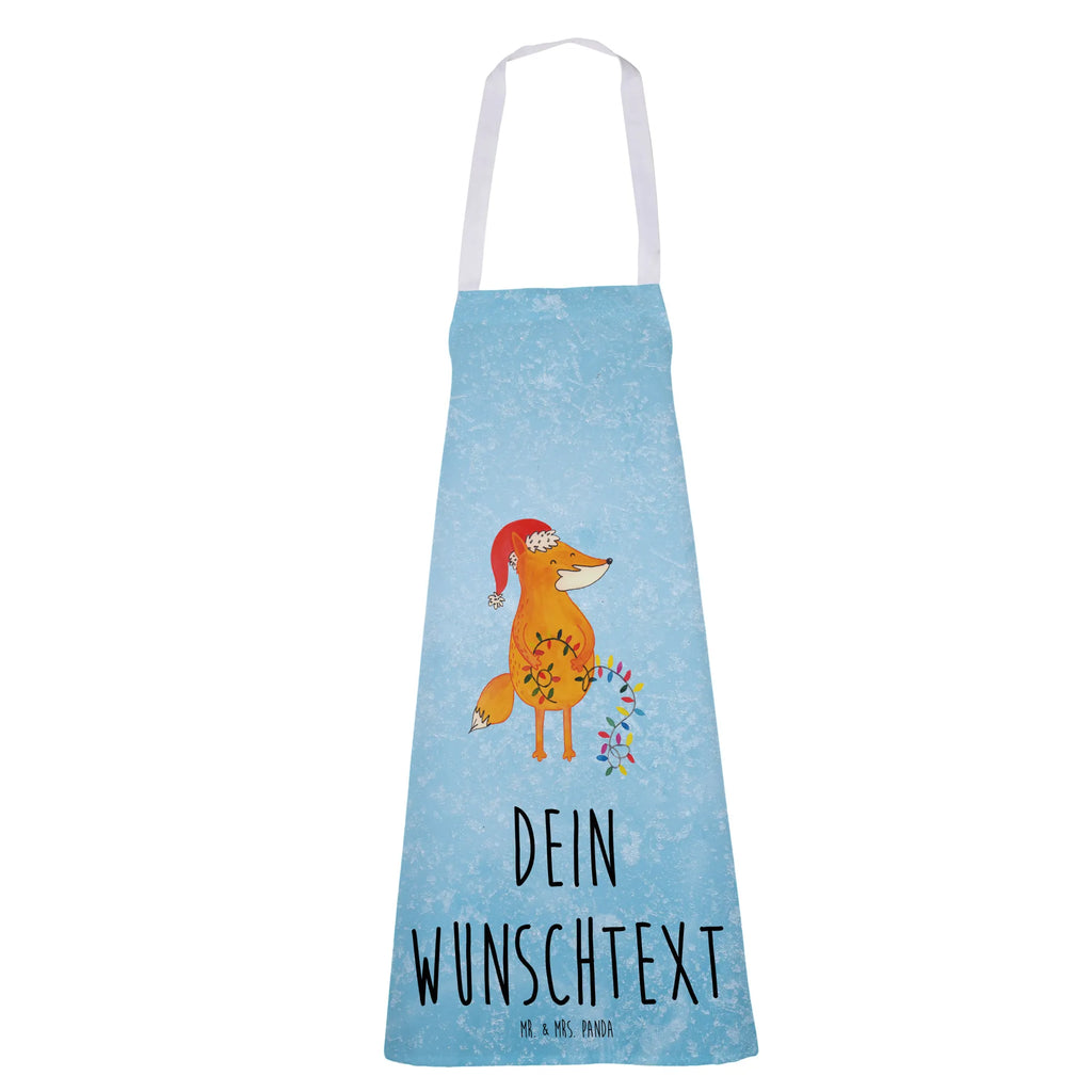 Personalized Cooking Apron Fox Christmas Winter, Christmas, Christmas time, snow, Christmas Eve, Santa Claus, Fox, Foxes, Gift Christmas, Saying beautiful