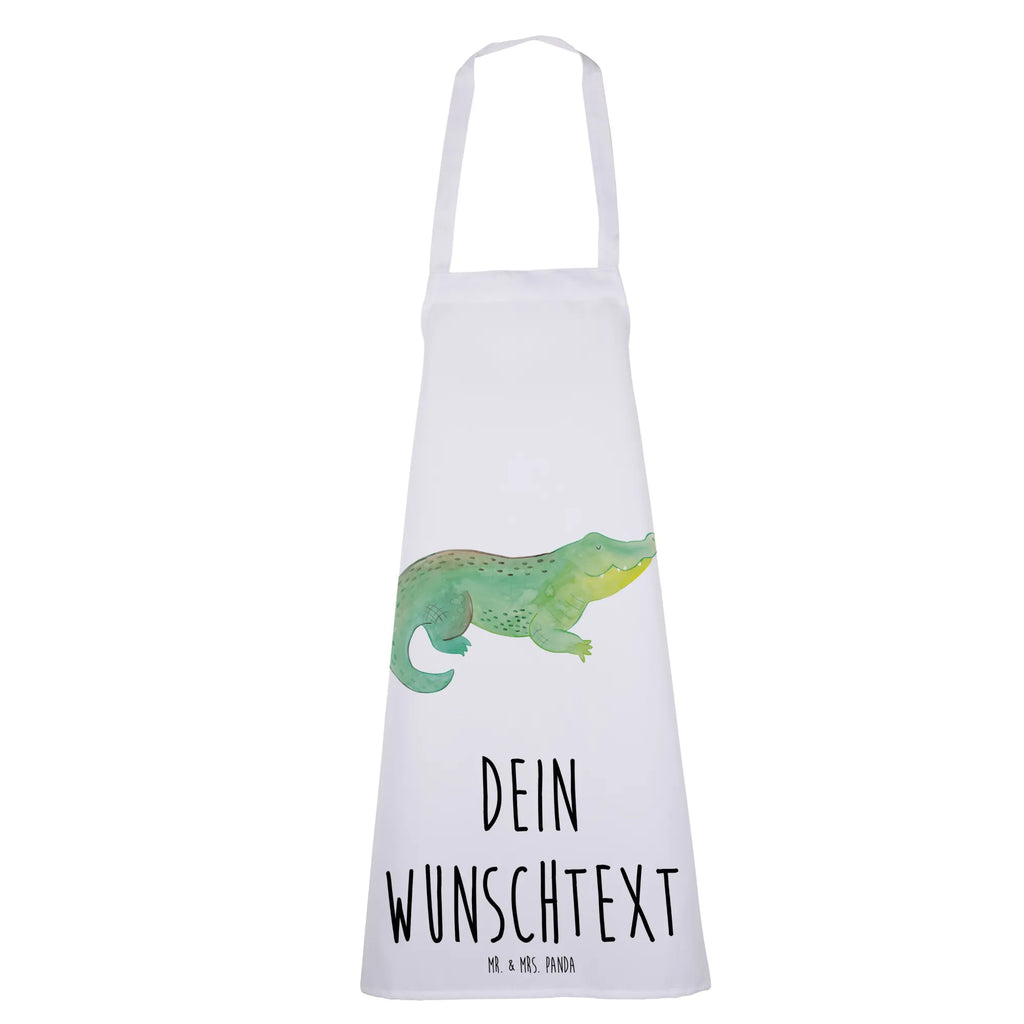 Personalized Cooking Apron Crocodile Seafood, aquatic animals, ocean, sea, fish, shells, corals, reef, whale, narwhal, sea urchin, lobster, platypus, turtle, manatee, crocodile, orca, shrimp, gifts for seafood lovers, water world, underwater animals, underwater world, vacation, deep sea, seafood fans, gift ideas, seafood decoration, seafood posters, to be crazy, crocodiles, adventurousness, best friend, favorite person, wanderlust, girlfriend, to be spontaneous