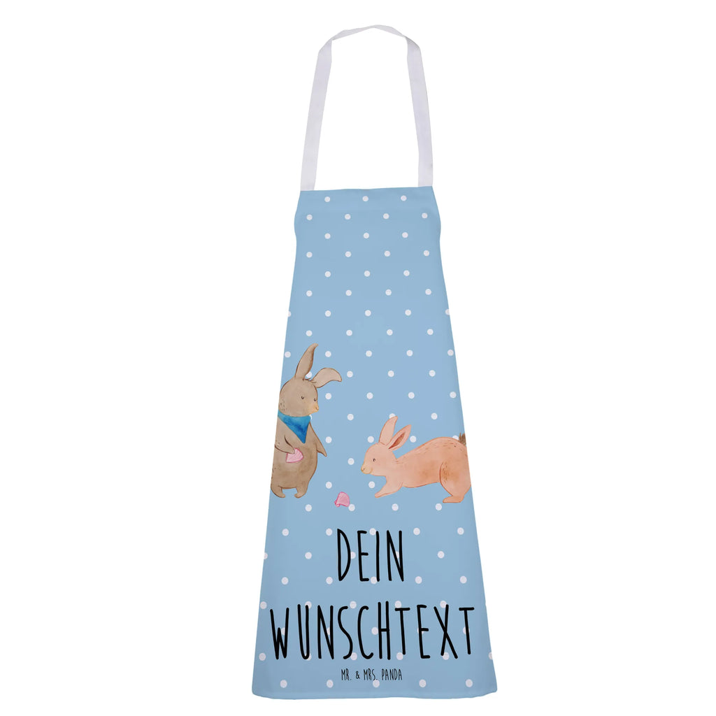 Personalized Cooking Apron Bunnies with seashell Family, Father's Day, Mother's Day, brother, sister, Mom, Dad, rabbits, collecting shells, girlfriends, best friend, BFF, girlfriend, sea, shells, best friends