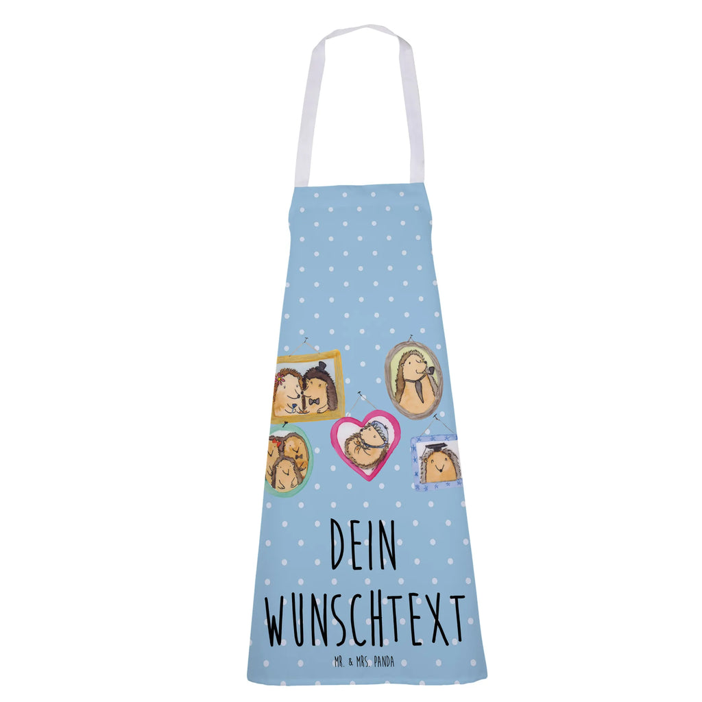 Personalized Cooking Apron Hedgehog family Family, Father's Day, Mother's Day, brother, sister, Mom, Dad, love, dad, pictures, happiness, mum, solidarity, hedgehogs