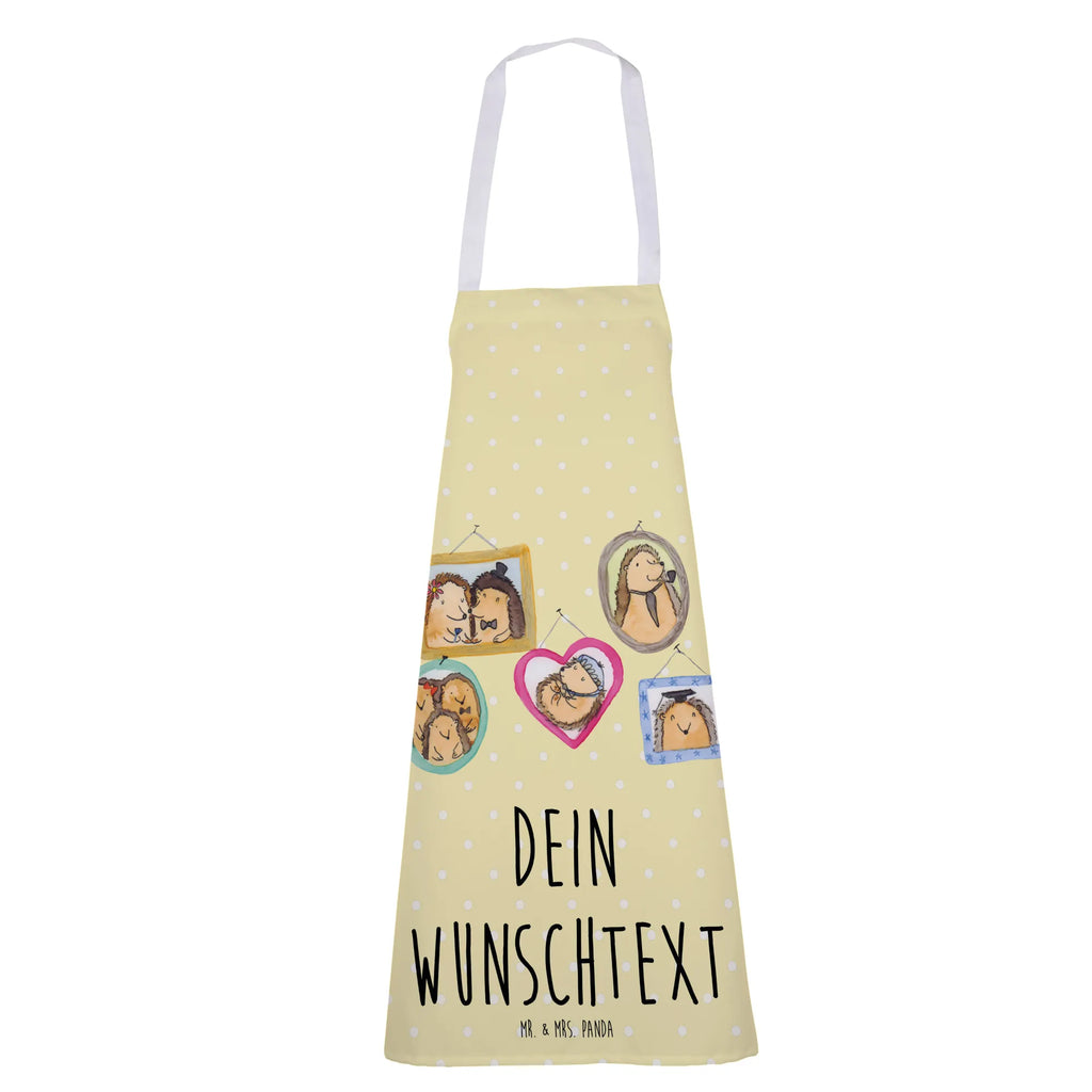 Personalized Cooking Apron Hedgehog family Family, Father's Day, Mother's Day, brother, sister, Mom, Dad, love, dad, pictures, happiness, mum, solidarity, hedgehogs