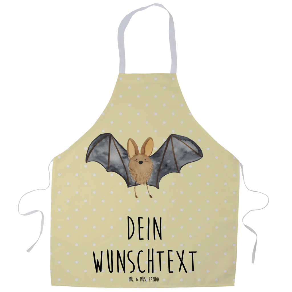 Personalized Cooking Apron bat wing small animals, cute, funny, cute animal motives, hand drawn, small world, funny sayings, good mood, happy, gifts, gift ideas, special gifts, animal lover, card