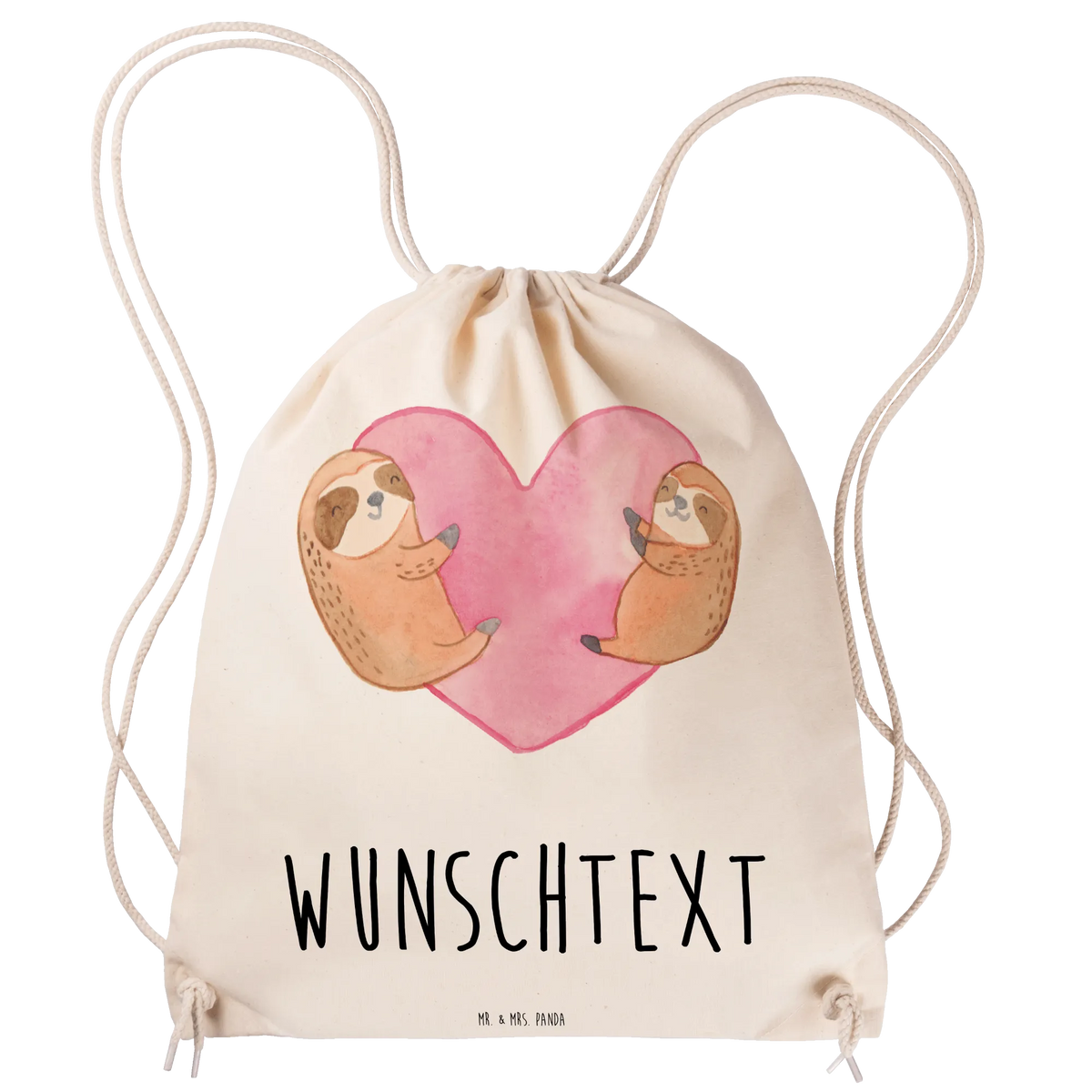 Personalized Sports Bag sloths Heart Love gift, gift for her, gift for him, anniversary gift, Loving, Two, Together, Marriage, Proposal of marriage, Valentine's Day Gift for Women Love Gift Anniversary Wedding Anniversary Party Favor Gift for Girlfriend Gift for Partner Boyfriend Gift Token of Love for Men for Husband