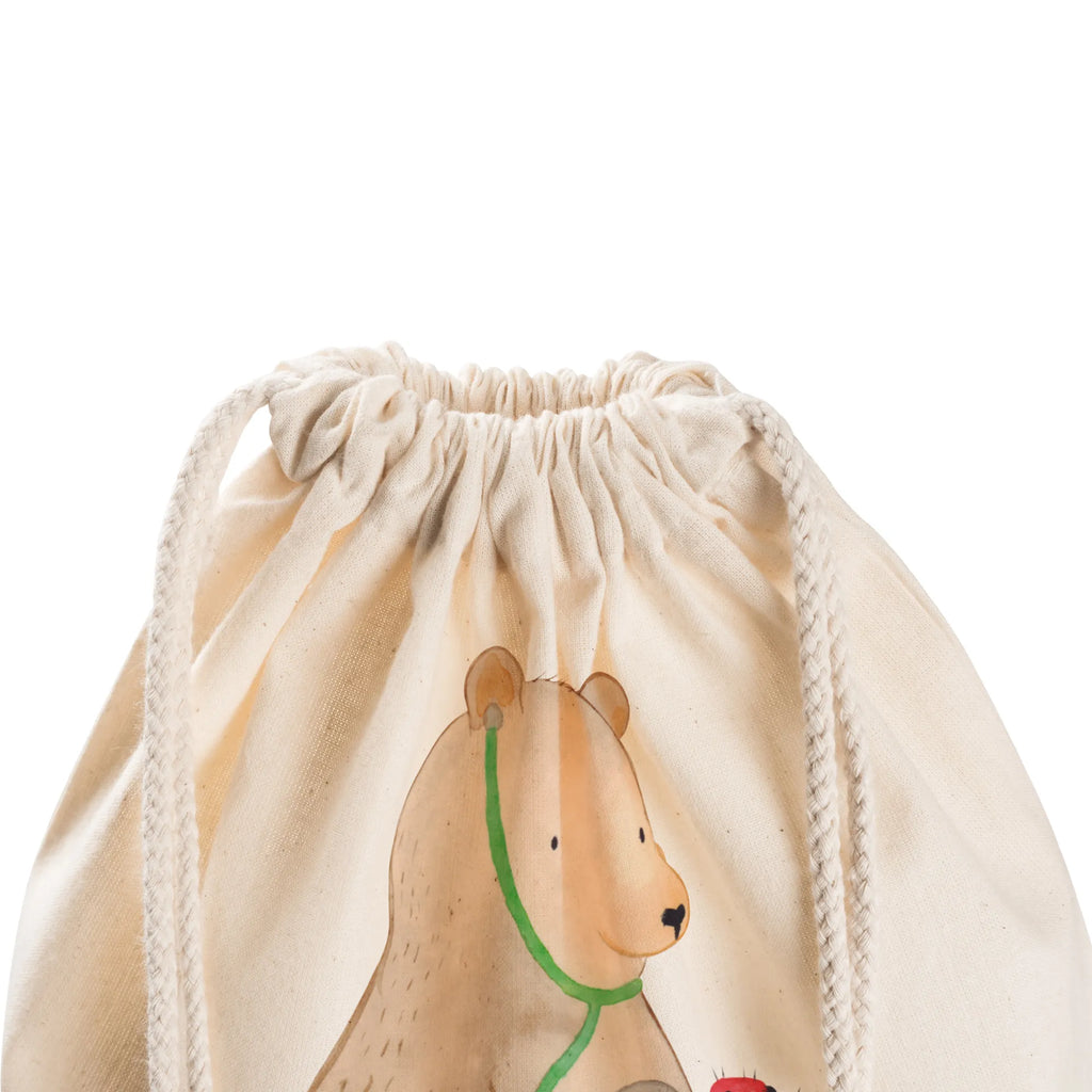 Spersonalizowana torba sportowa niedźwiedź lekarz Niedźwiedź, Miś, Pluszowy miś