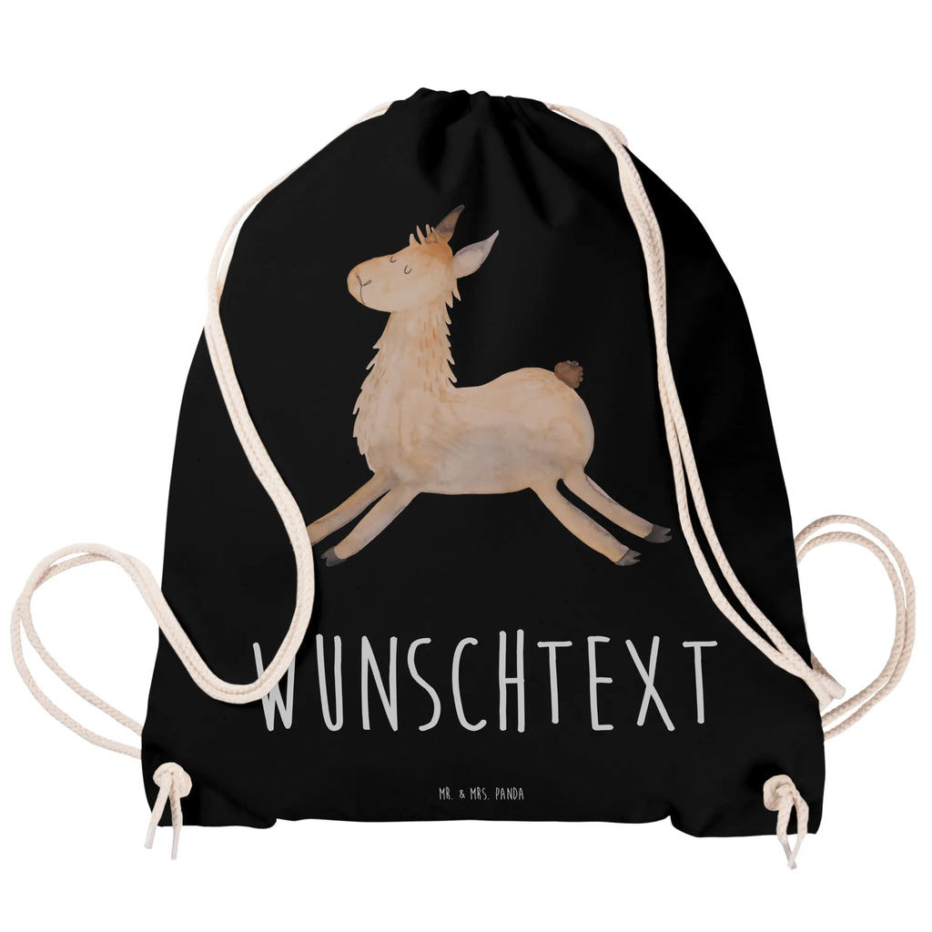 Personalized Sports Bag lama Jump Llama, llama, alpaca, trendy animal, exam, favourite day, new start, luck, girlfriend, heartache, start, happy, llamas, happy day, good morning, graduation, Lama