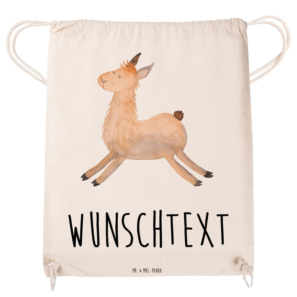 Personalized Sports Bag lama Jump Llama, llama, alpaca, trendy animal, exam, favourite day, new start, luck, girlfriend, heartache, start, happy, llamas, happy day, good morning, graduation, Lama