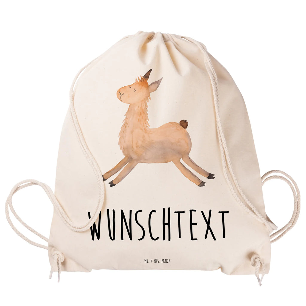 Personalized Sports Bag lama Jump Llama, llama, alpaca, trendy animal, exam, favourite day, new start, luck, girlfriend, heartache, start, happy, llamas, happy day, good morning, graduation, Lama