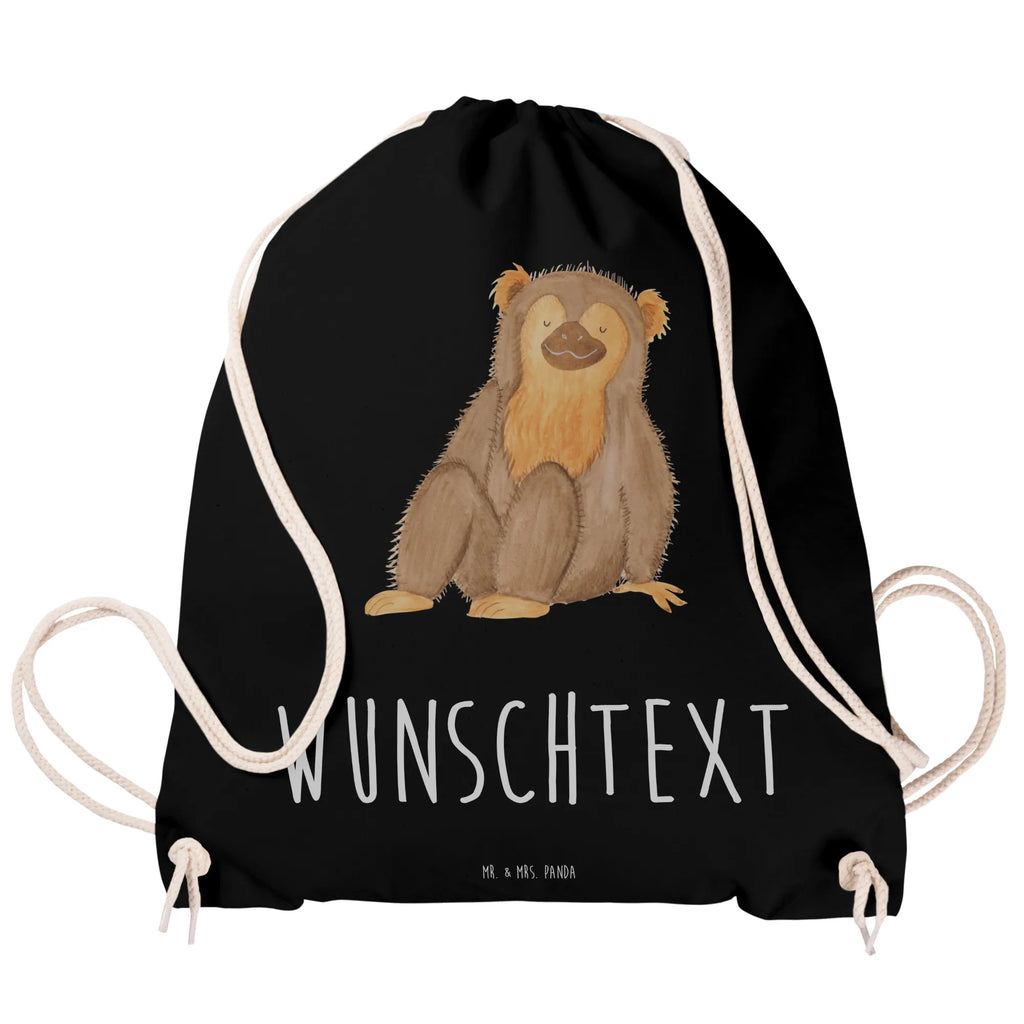 Personalized Sports Bag Monkey Africa, selfcare, monkey, self-confidence, motivation, monkeys, respect, love, self-esteem, self-love
