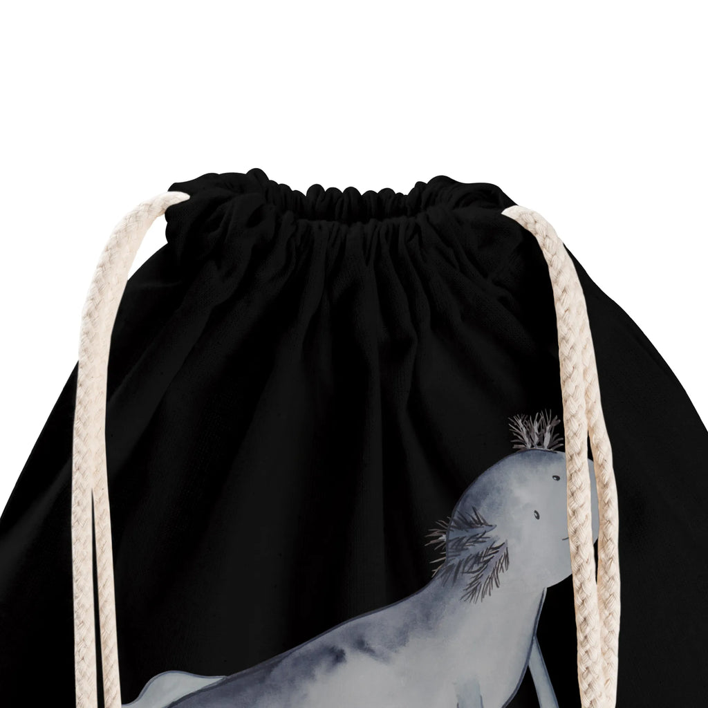 Personalized Sports Bag axolotl To swim Axolotl, Axelotl, marine animals, Mexican walking fish, salamander, solutions, problems, problem, amphibians, motivation, tail, axolot