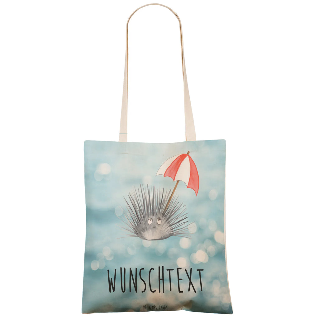 Personalizowana torba na zakupy Jeżowiec Zwierzeta morskie, Morze, Wakacje