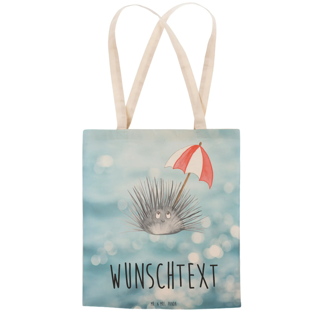 Personalizowana torba na zakupy Jeżowiec Zwierzeta morskie, Morze, Wakacje