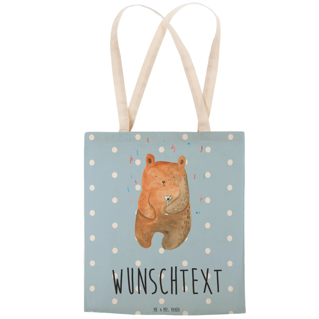 Personalizowana torba na zakupy Niedźwiedź Impreza Niedźwiedź, Miś, Pluszowy miś