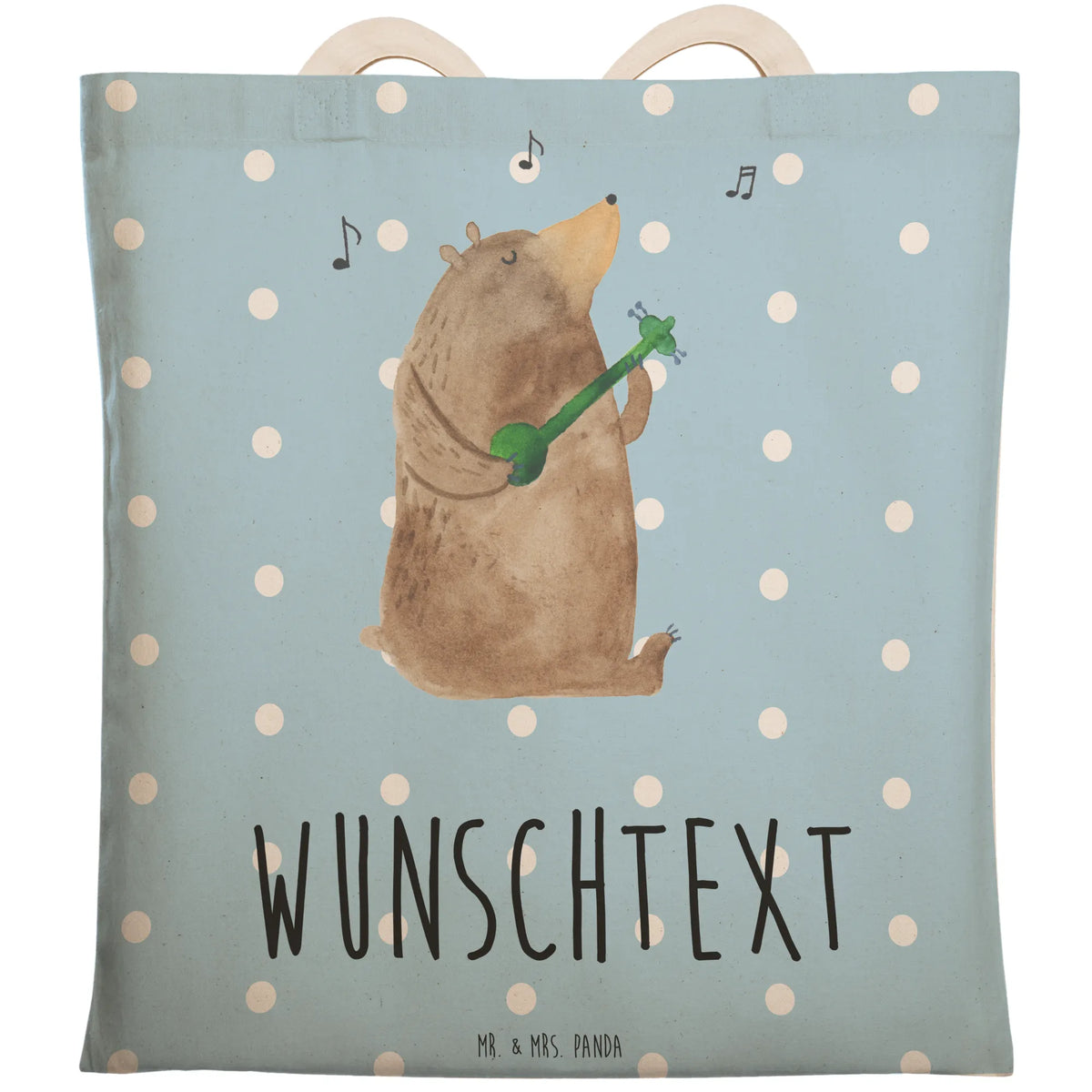 Personalizowana torba na zakupy niedźwiedź piosenka Niedźwiedź, Miś, Pluszowy miś