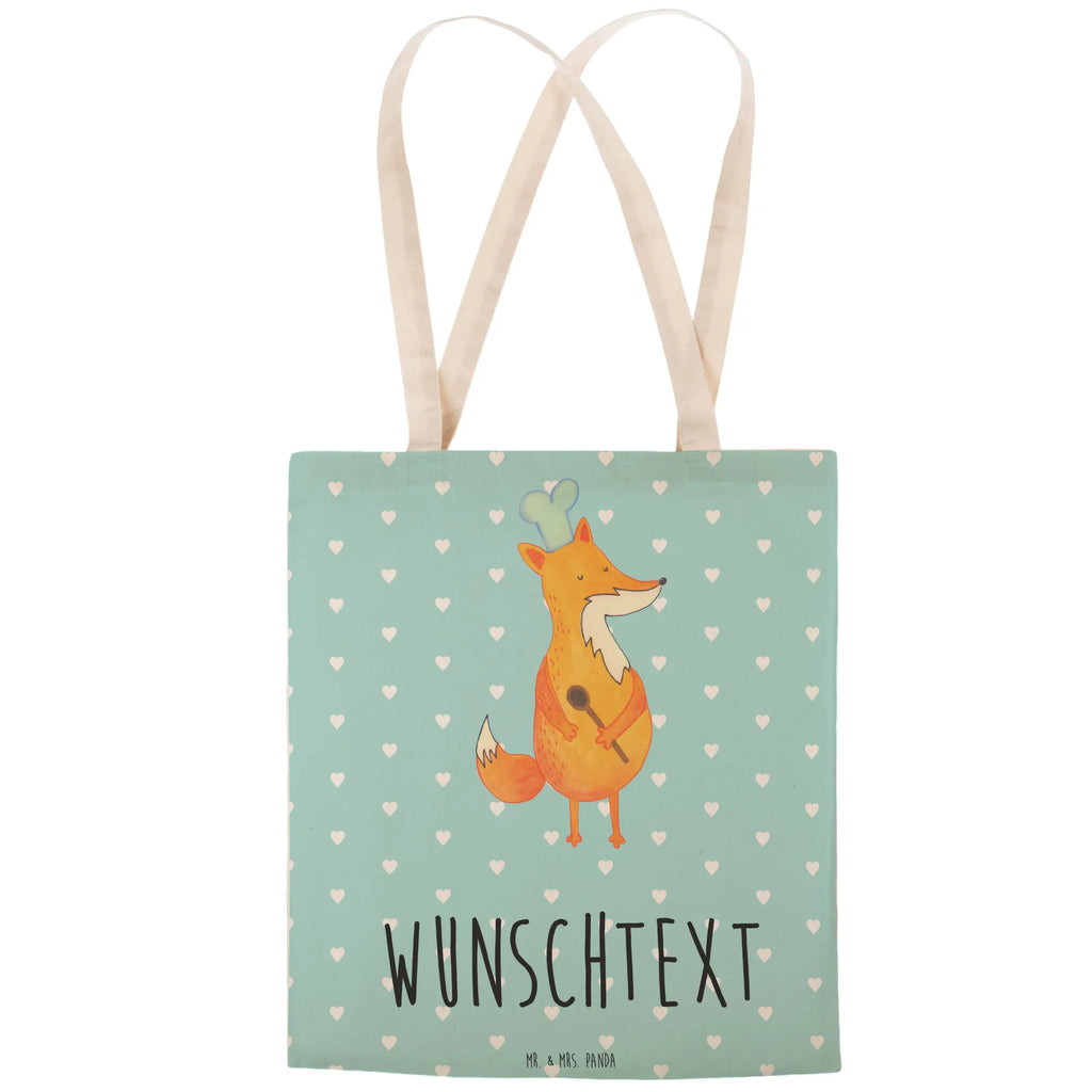 Personalized Shopping Bag Fox A cook fox, foxes, forest wildlife, clever as a fox, animal lover, Chefs, Cook gift, Slogan funny, Fox, Party slogan, Kitchen slogan, Kitchen decoration, funny, Baker