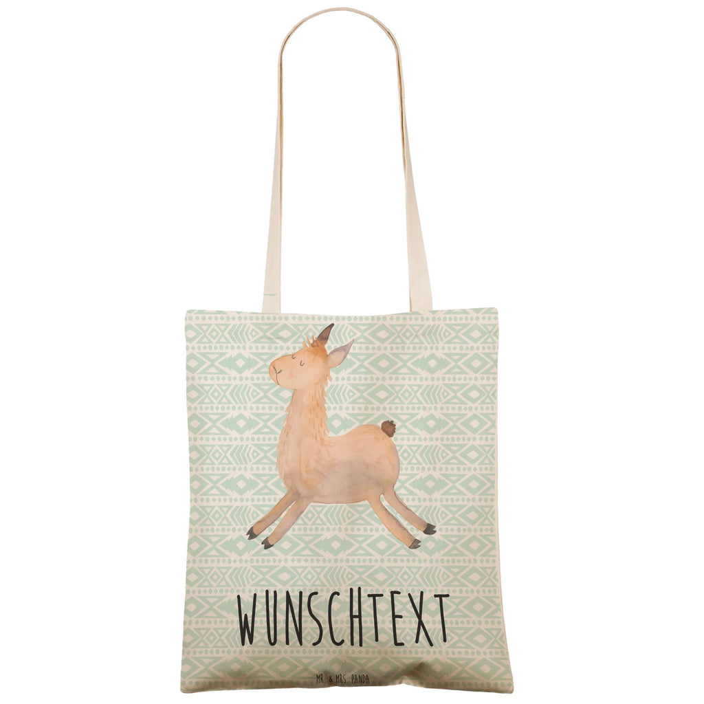 Personalizowana torba na zakupy lama Skakanie Lama, Alpaka
