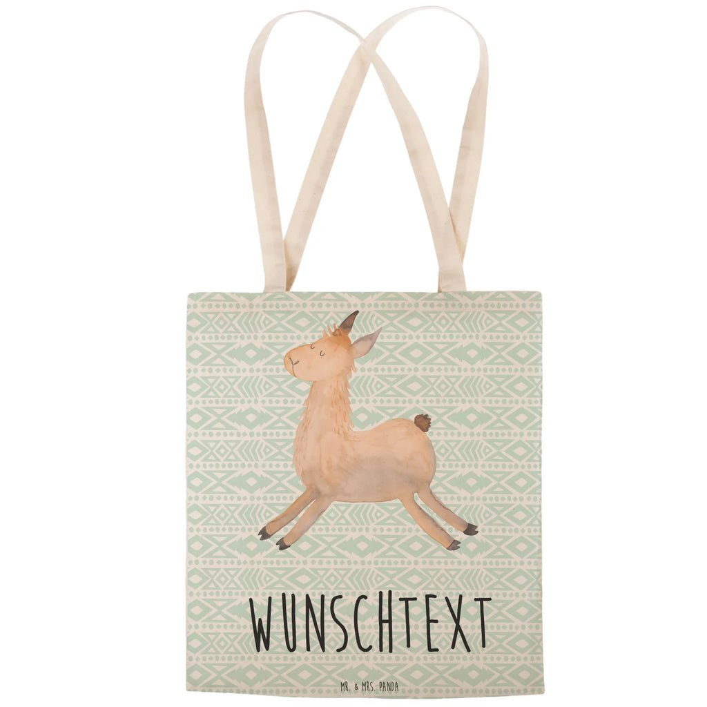 Personalizowana torba na zakupy lama Skakanie Lama, Alpaka