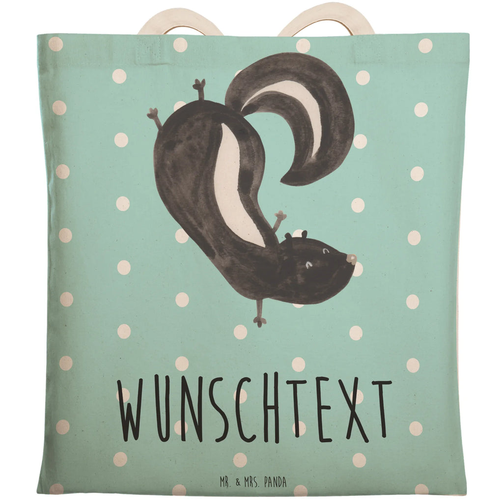 Personalized Shopping Bag skunk handstand Skunk, skunk, stink, playground, wild animal, child, playful, predator