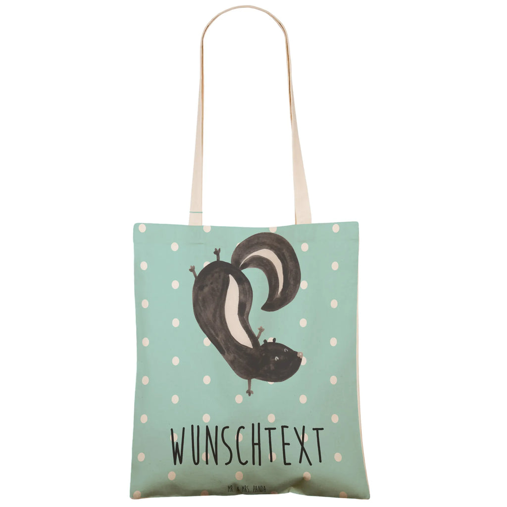 Personalized Shopping Bag skunk handstand Skunk, skunk, stink, playground, wild animal, child, playful, predator