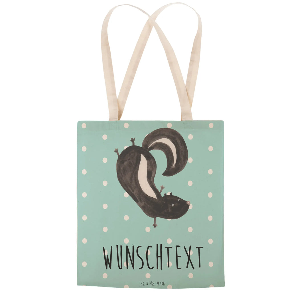 Personalized Shopping Bag skunk handstand Skunk, skunk, stink, playground, wild animal, child, playful, predator
