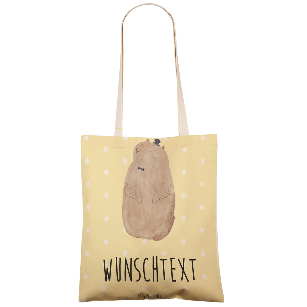 Personalizowana torba na zakupy Świstak Motywy zwierzęce, dobra energia, zabawne powiedzonka, zwierzęta