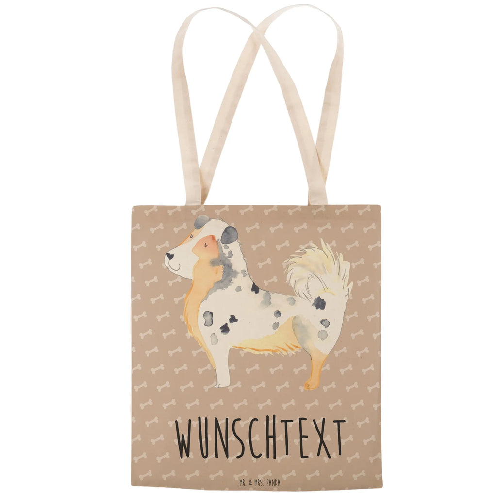 Personalizowana torba na zakupy Pies Owczarek australijski Pies, motyw psa, zwierzę domowe, rasa psa, miłośnik zwierząt, właściciel psa, powiedzenia