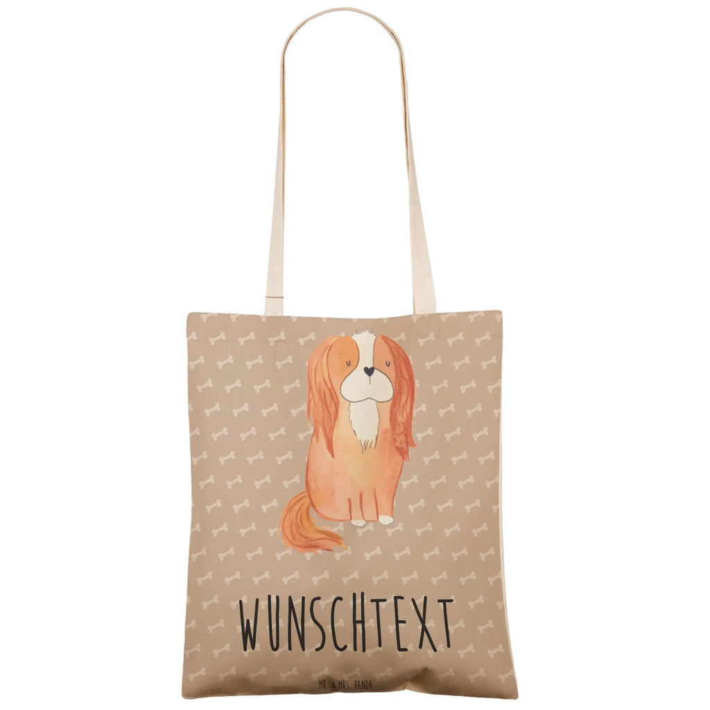 Personalizowana torba na zakupy pies Cavalier King Charles Spaniel Pies, motyw psa, zwierzę domowe, rasa psa, miłośnik zwierząt, właściciel psa, powiedzenia