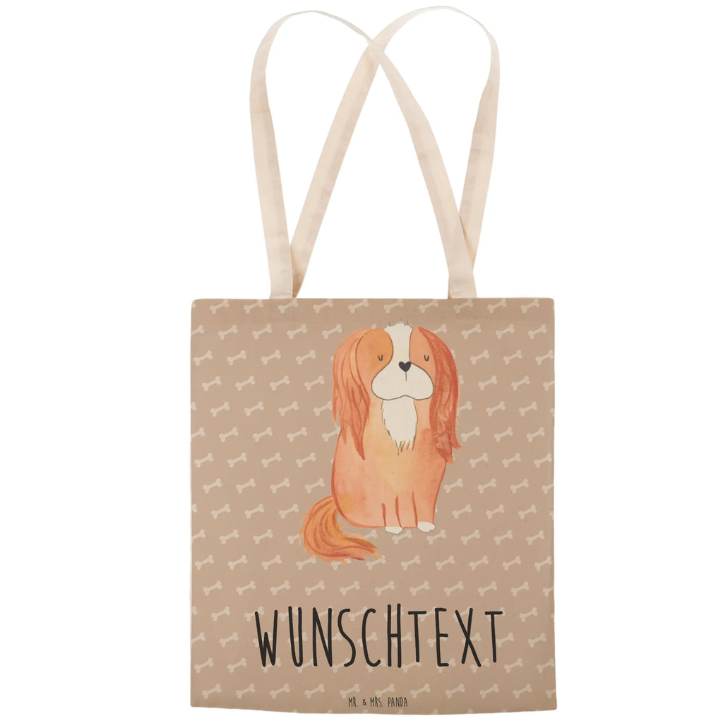 Personalizowana torba na zakupy pies Cavalier King Charles Spaniel Pies, motyw psa, zwierzę domowe, rasa psa, miłośnik zwierząt, właściciel psa, powiedzenia