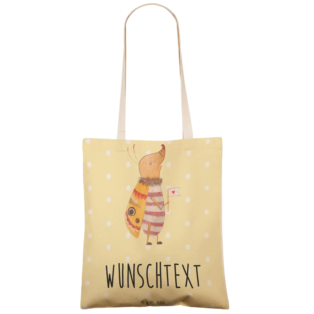 Personalizowana torba na zakupy ćma mała flaga Motywy zwierzęce, dobra energia, zabawne powiedzonka, zwierzęta