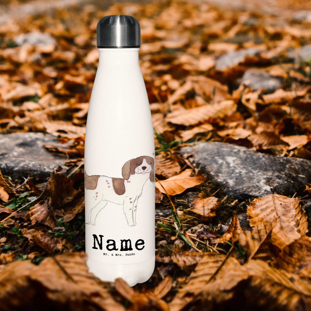 Personalised insulated bottle English Springer Spaniel Lifesaver Dog, dog breed, purebred dog, dog owner, gift, animal lover, giving, puppy