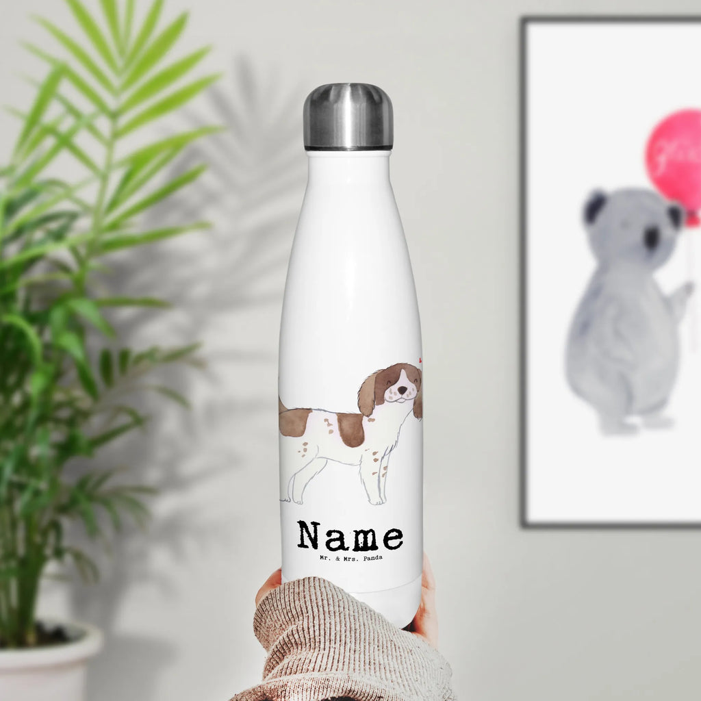 Personalised insulated bottle English Springer Spaniel Lifesaver Dog, dog breed, purebred dog, dog owner, gift, animal lover, giving, puppy