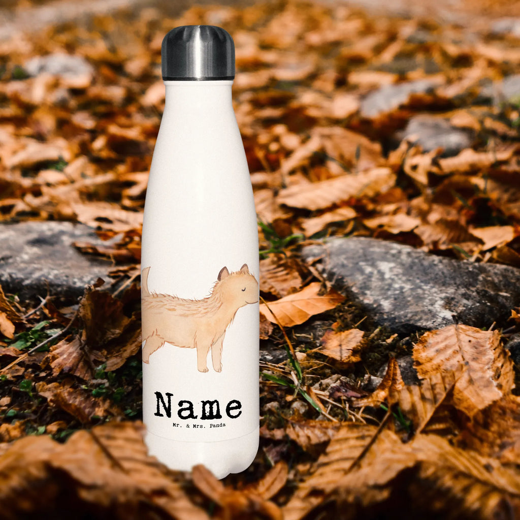 Personalised insulated bottle Cairn Terrier Lifesaver Dog, dog breed, purebred dog, dog owner, gift, animal lover, giving, puppy