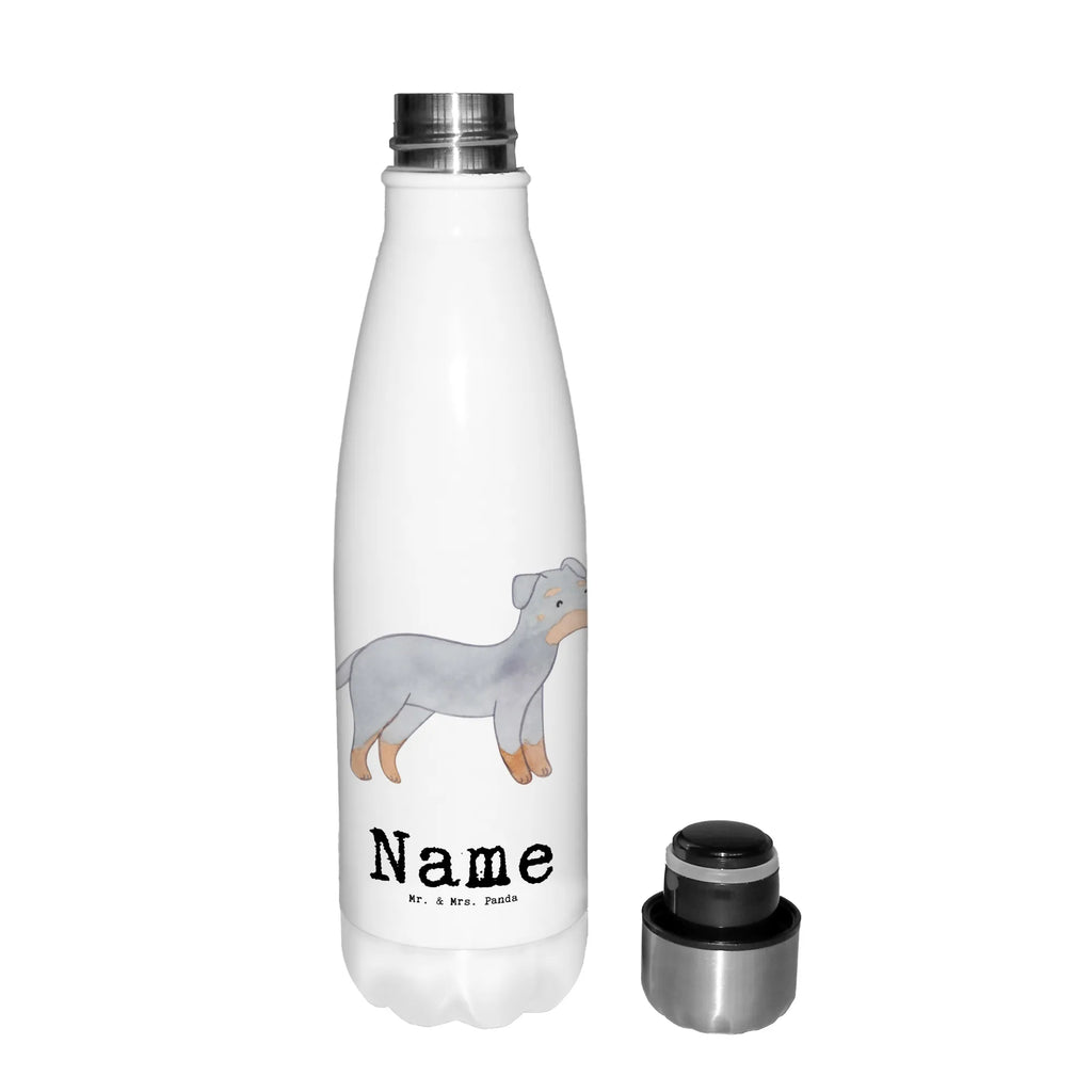 Personalised insulated bottle Manchester Terrier Lifesaver Dog, dog breed, purebred dog, dog owner, gift, animal lover, giving, puppy