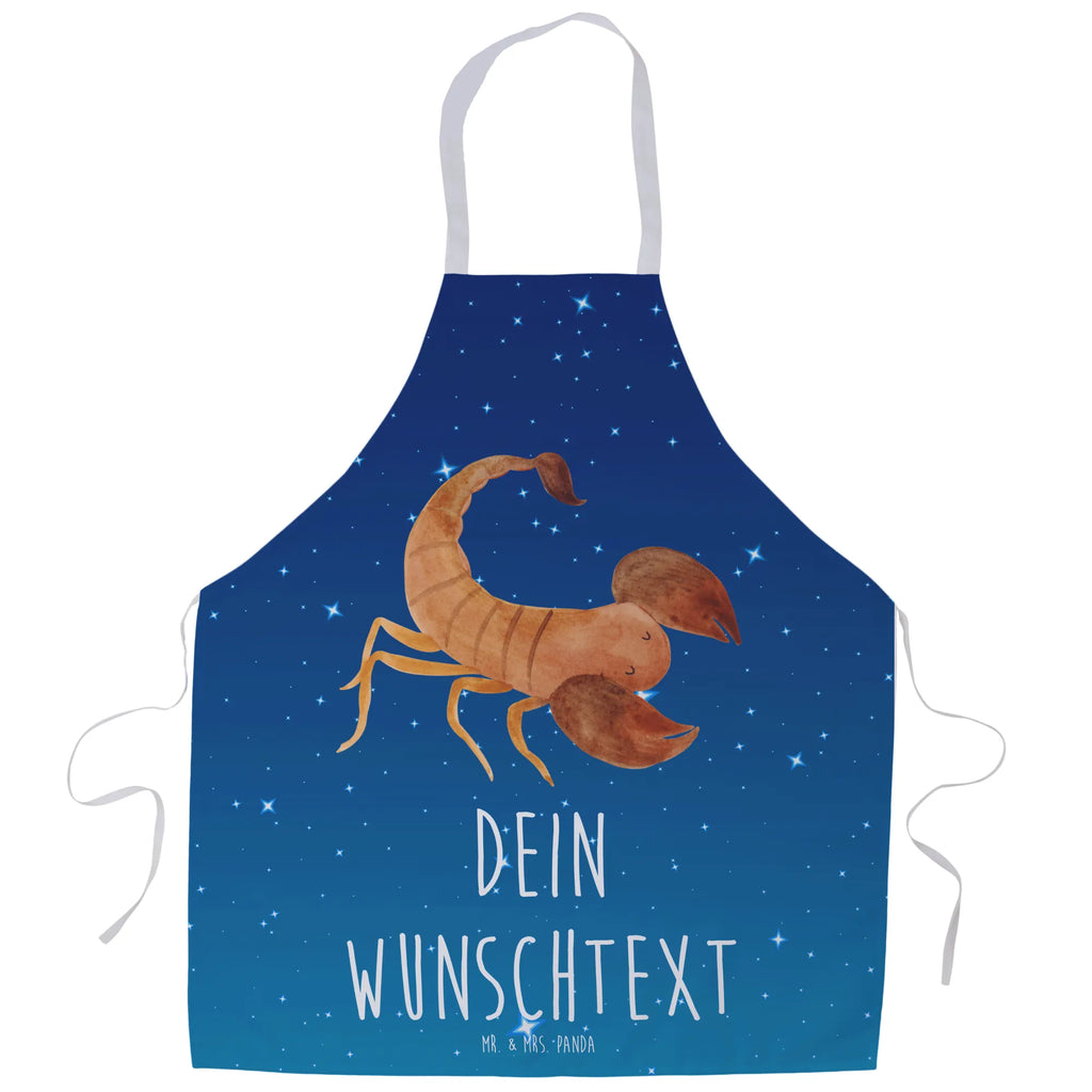Personalized Cooking Apron Star sign Scorpio constellations, birthdays, astrology, zodiac, date of birth, month of birth, birthday october, scorpion gift, gift october, birthday november, scorpion star sign, scorpions, gift november