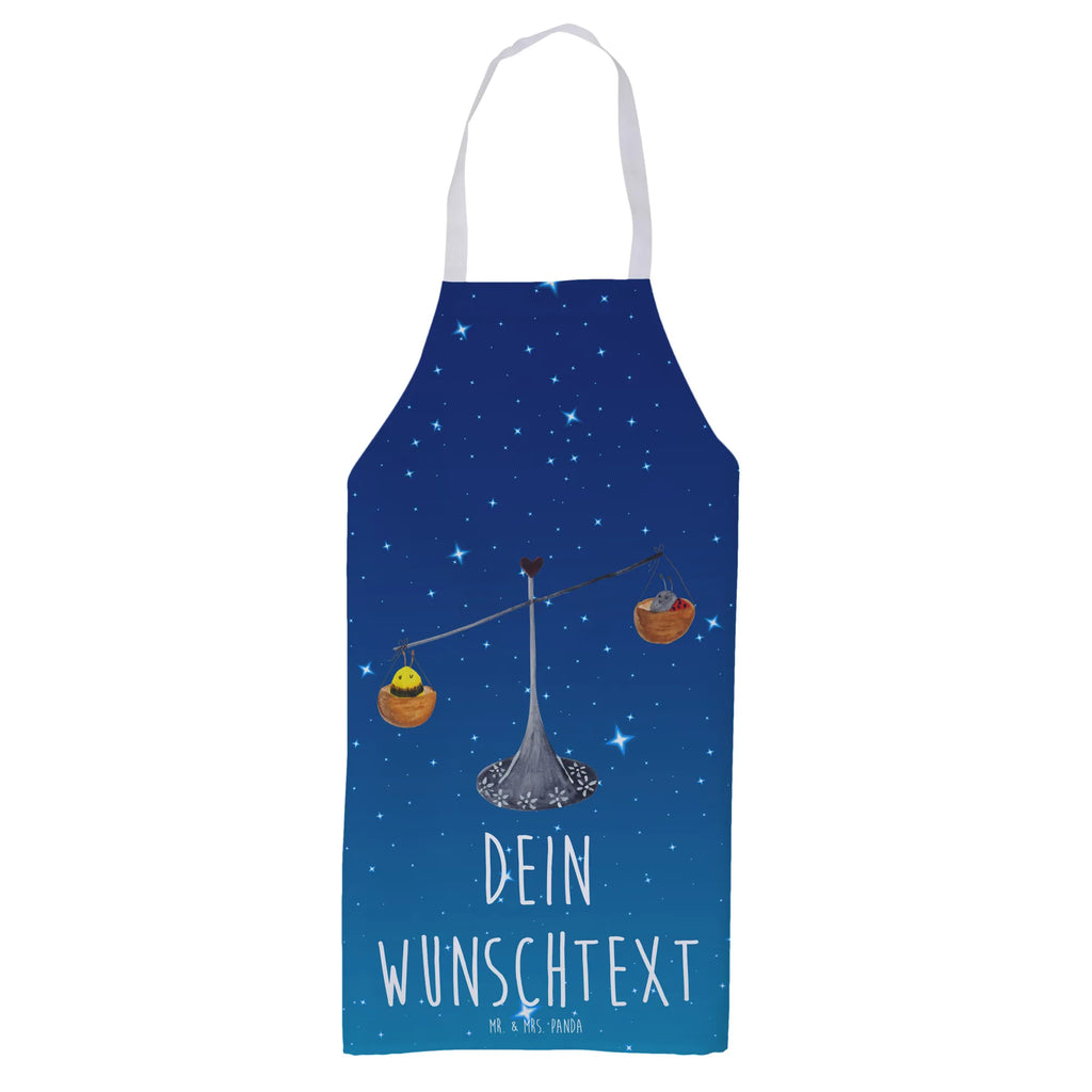 Personalized Cooking Apron Star sign Scale constellations, birthdays, astrology, zodiac, date of birth, month of birth, Libra, gift October, Libra zodiac sign, balance, ladybird, birthday October, bee, birthday September, gift September, bumble bee, Libra gift