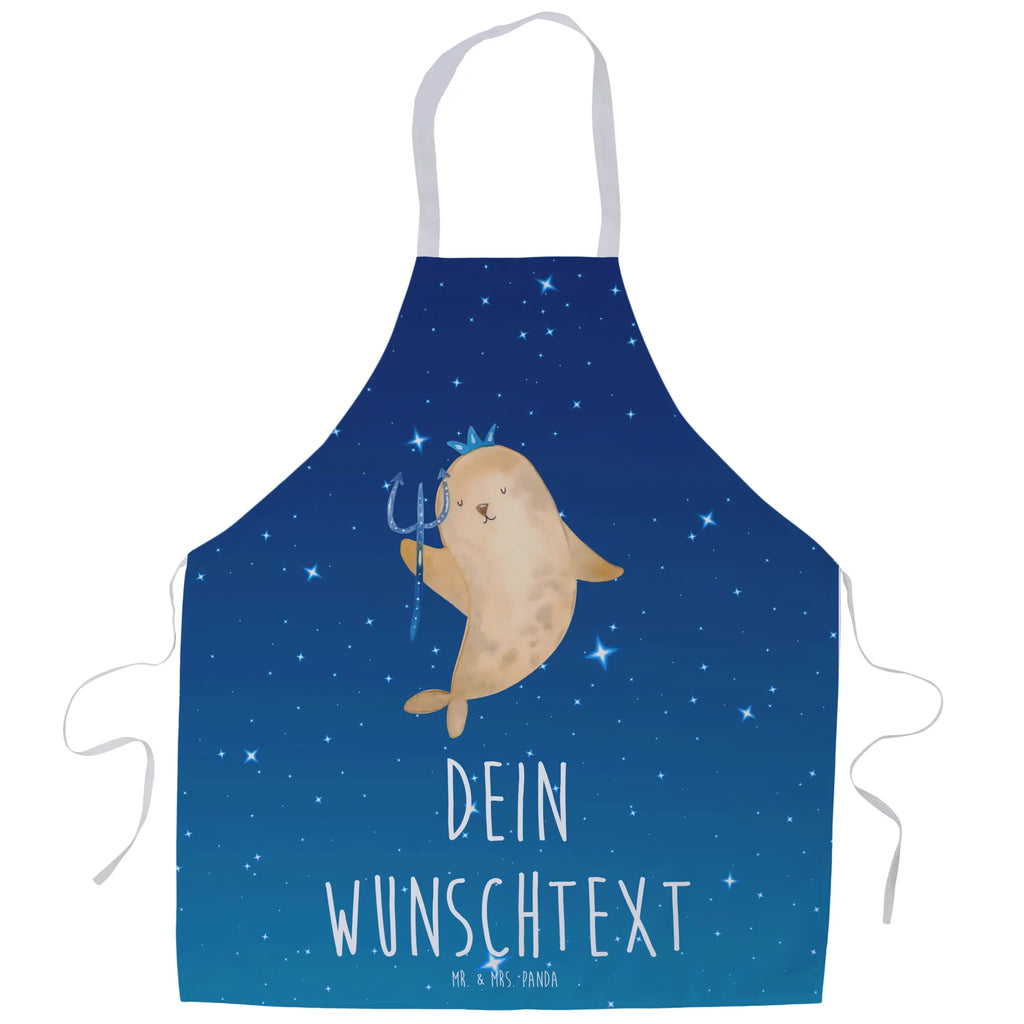 Personalized Cooking Apron Star sign Aquarius constellations, birthdays, astrology, zodiac, date of birth, month of birth, birthday february, birthday january, nix, gift january, gift february, aquarius zodiac sign, merman, sea gift, aquarius gift