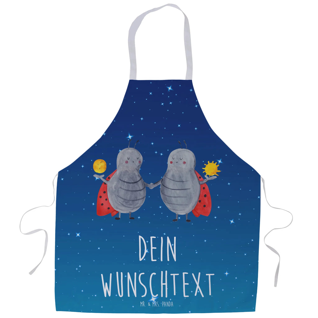 Personalized Cooking Apron Star sign twin constellations, birthdays, astrology, zodiac, date of birth, month of birth, twin gift, twins, twin brother, lucky beetle, twin sister, gift june, birthday may, twin zodiac sign, gift may, ladybird