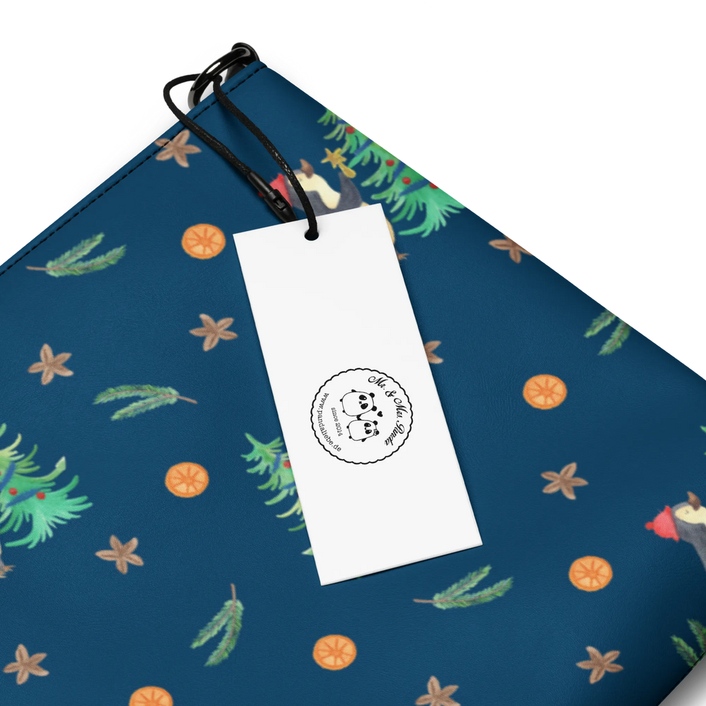 Torebka Pingwin choinka Zima, Boże Narodzenie, dekoracje świąteczne, Mikołaj, Adwent, Wigilia, zimowy motyw