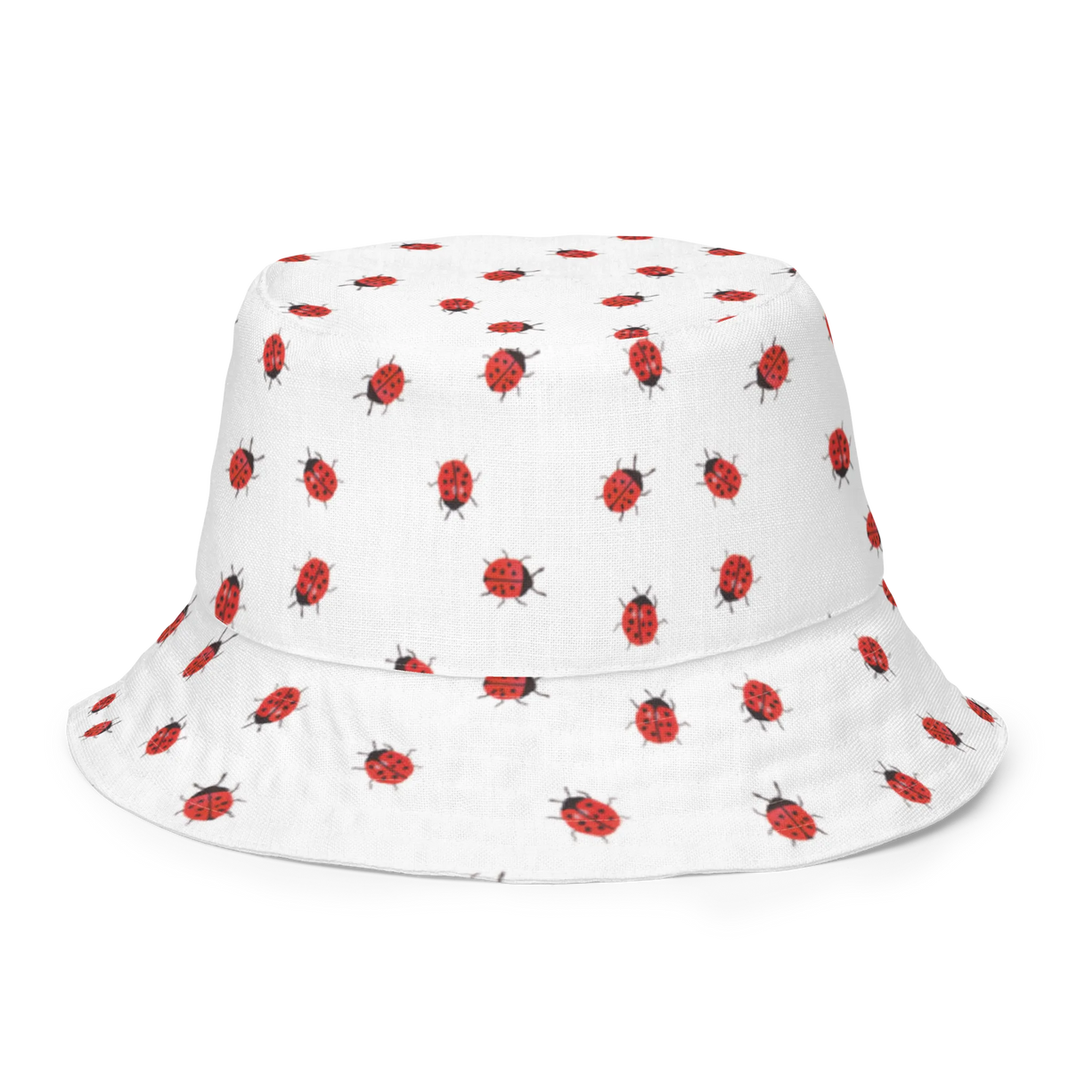 Sonnenhut Marienkäfer Design Muster Sonnenschutzhut, Safarihut, Sonnenkappe, Wendecap, Outdoorhut, Zweifarbiger Hut, Stoffhut, Trekkinghut, Sommerhut, Bucket Hat, Boonie Hat, Stoffmütze, Tropenhut, Anglerhut, Anglermütze, Sonnenmütze, Wendemütze, Schlapphut, Sommermütze, Fischerkappe, Krempenhut, Freizeithut, Wanderhut, Sonnenhut, Strandhut, Wendehut, Fischerhut, Buschhut, Marienkäfer, Niedlich, Aquarell, Grüne Punkte, Muster, Verspielt