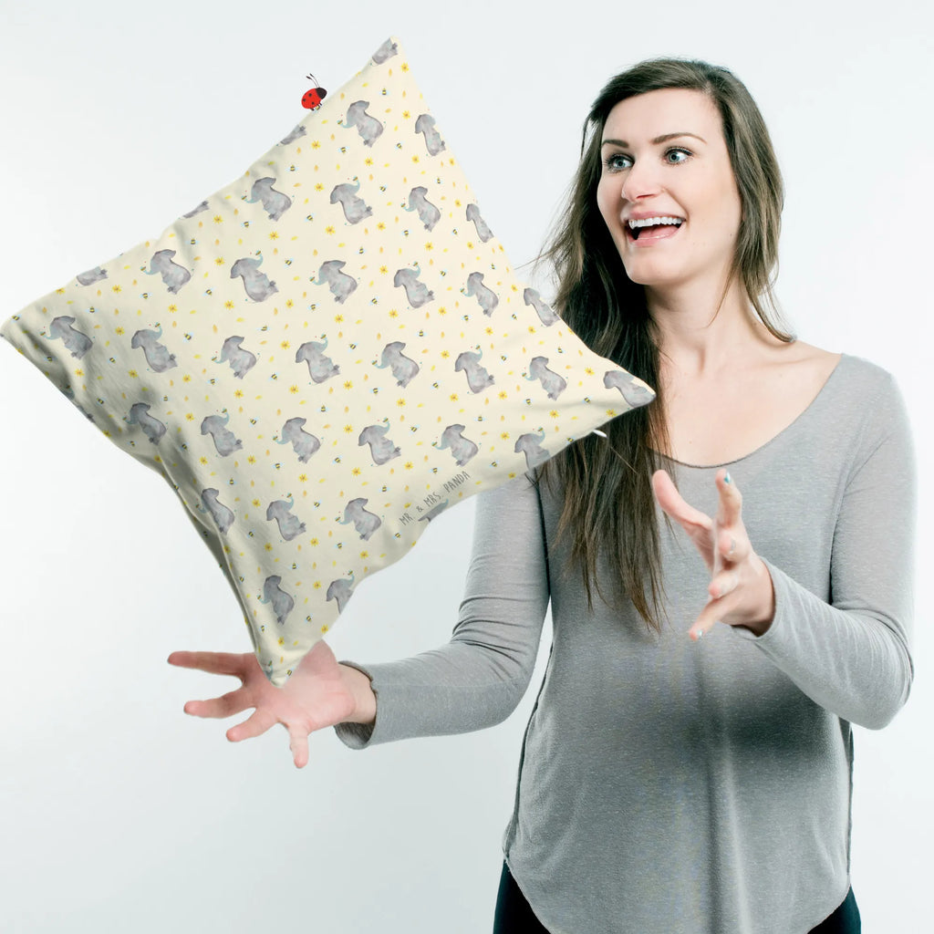 40x40 poduszka słoń pszczoła Motywy zwierzęce, dobra energia, zabawne powiedzonka, zwierzęta