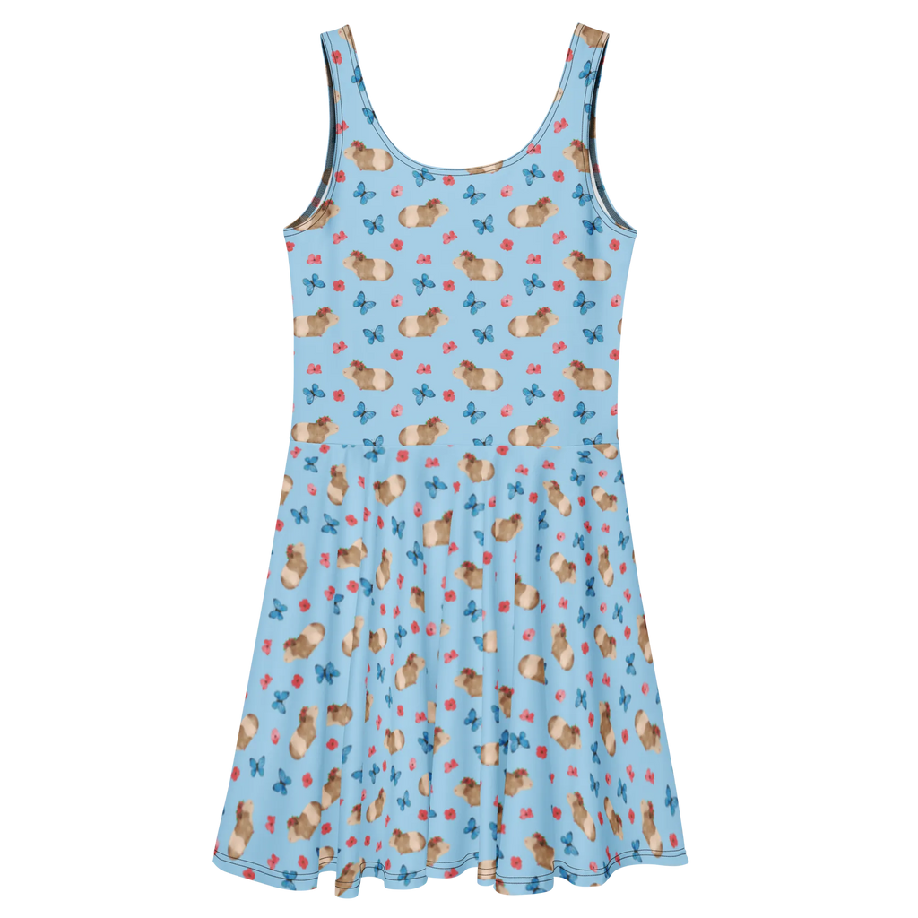 Sommerkleid Meerschweinchen Weisheit Muster Sommerkleid, Kleid, Skaterkleid, Tiere, Tiermotive, Lustige Sprüche, Gute Laune, Meerie, Weisheit, Spruch, Blumenkind, Meerschweinchen, Motivation, Wunderland, Wunder, Meeries, Realität