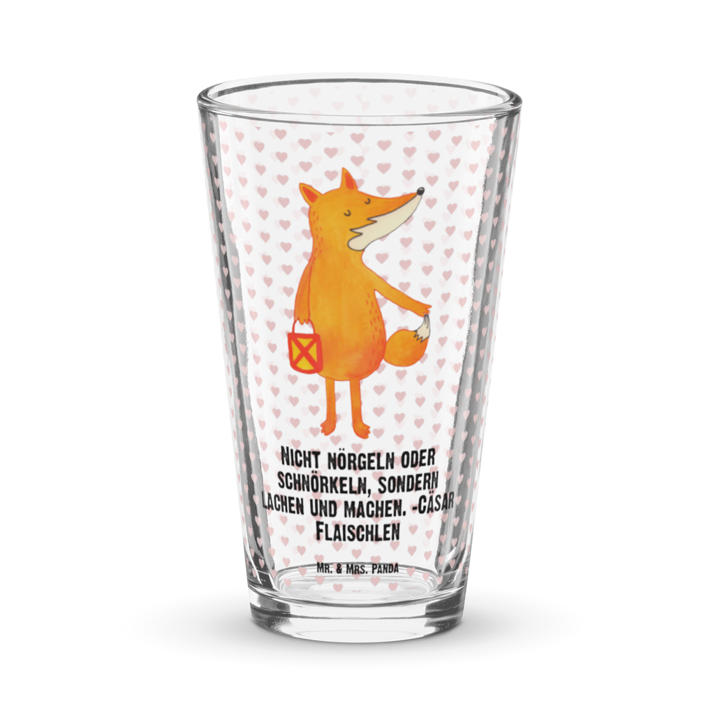 Premium Trinkglas Fuchs Laterne