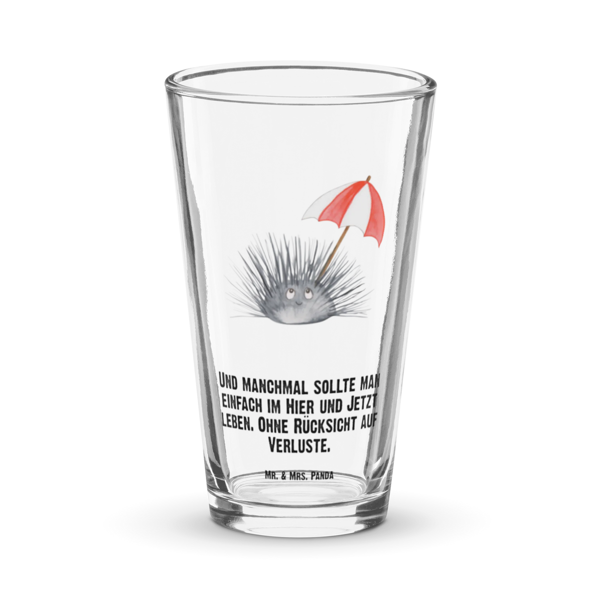Premium Trinkglas Seeigel