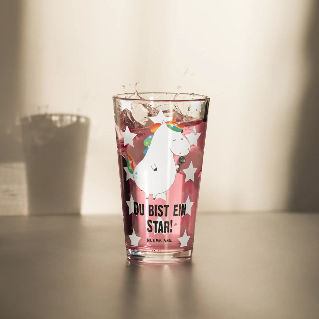 Szklanka do picia premium jednorożec Śpiewak Jednorożec, jednorożce, dekoracje jednorożca, jednorożec