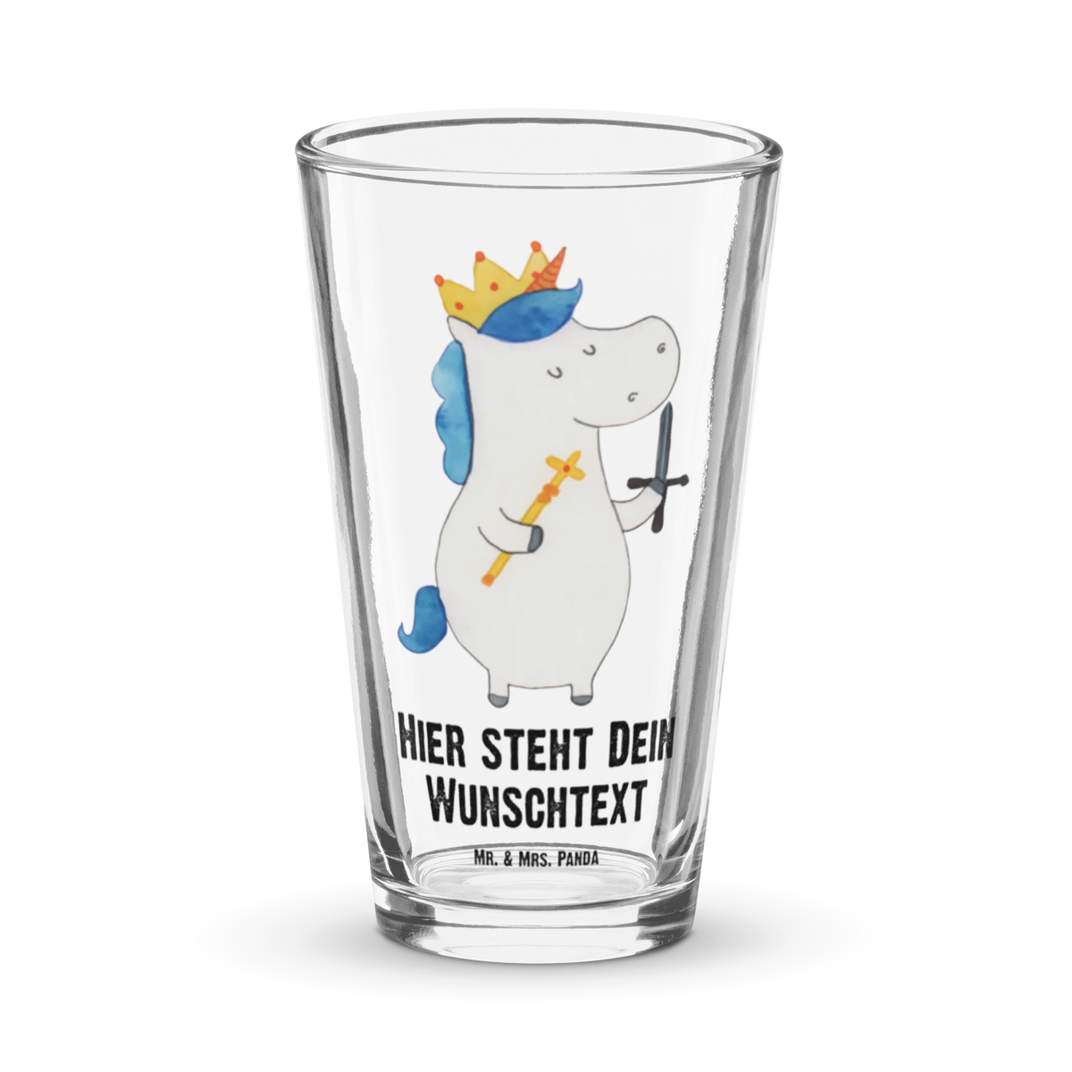 Personalized Drinking Glass unicorn king with sword unicorn, unicorns, Unicorn, present boy, Emperor, King, President, gift boyfriend, Chancellor, Princess, Ruler, Prosecco, Crown, sword