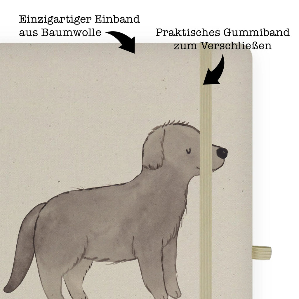 Personalised notebook Newfoundland Lifesaver Dog, dog breed, purebred dog, dog owner, gift, animal lover, giving, puppy