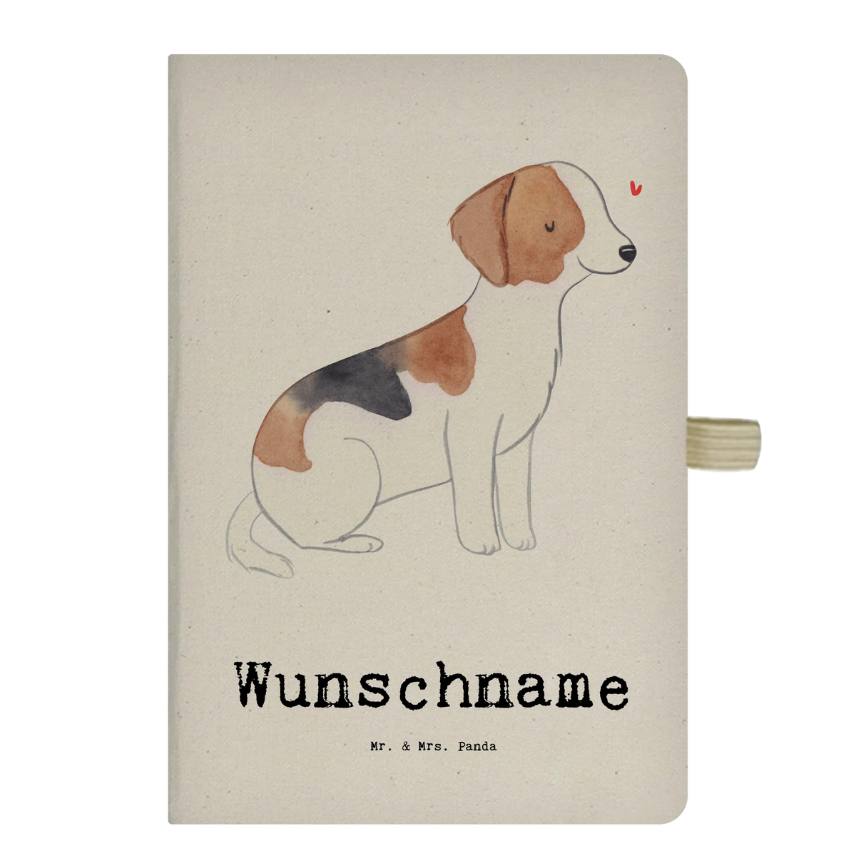 Personalised notebook Foxhound Lifesaver Dog, dog breed, purebred dog, dog owner, gift, animal lover, giving, puppy